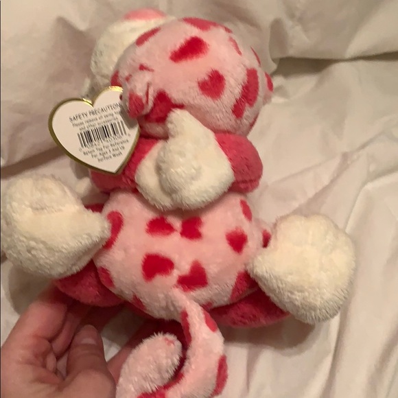 Romeo and Juliet TY Beanie Babies. Hugging monkeys - Picture 7 of 7